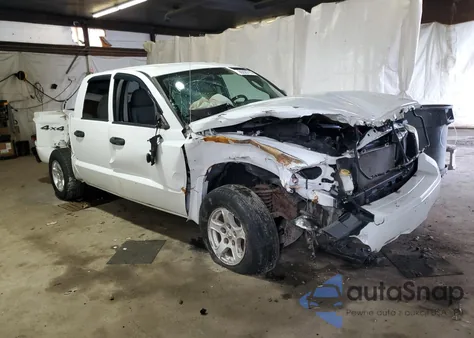 2007 Dodge Dakota Quad Slt z USA, uszkodzony, nr VIN 1D7HW48K47S141558